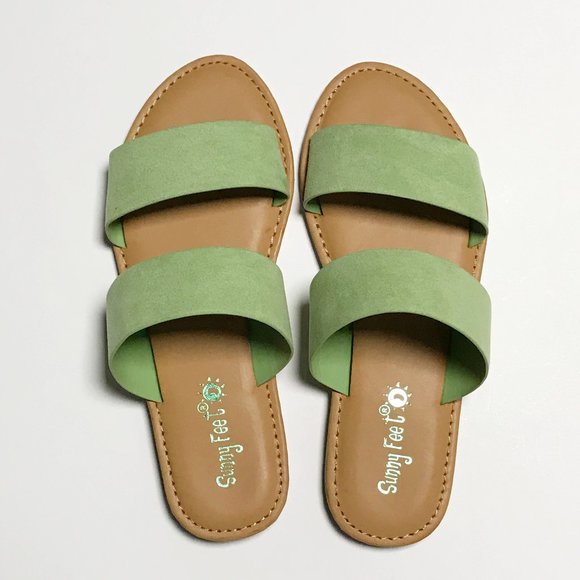 Mint Green Sandals - Picture 1 of 1